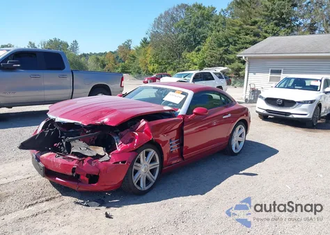 2005 Chrysler Crossfire Limited from USA, damaged, VIN 1C3AN69L65X042035